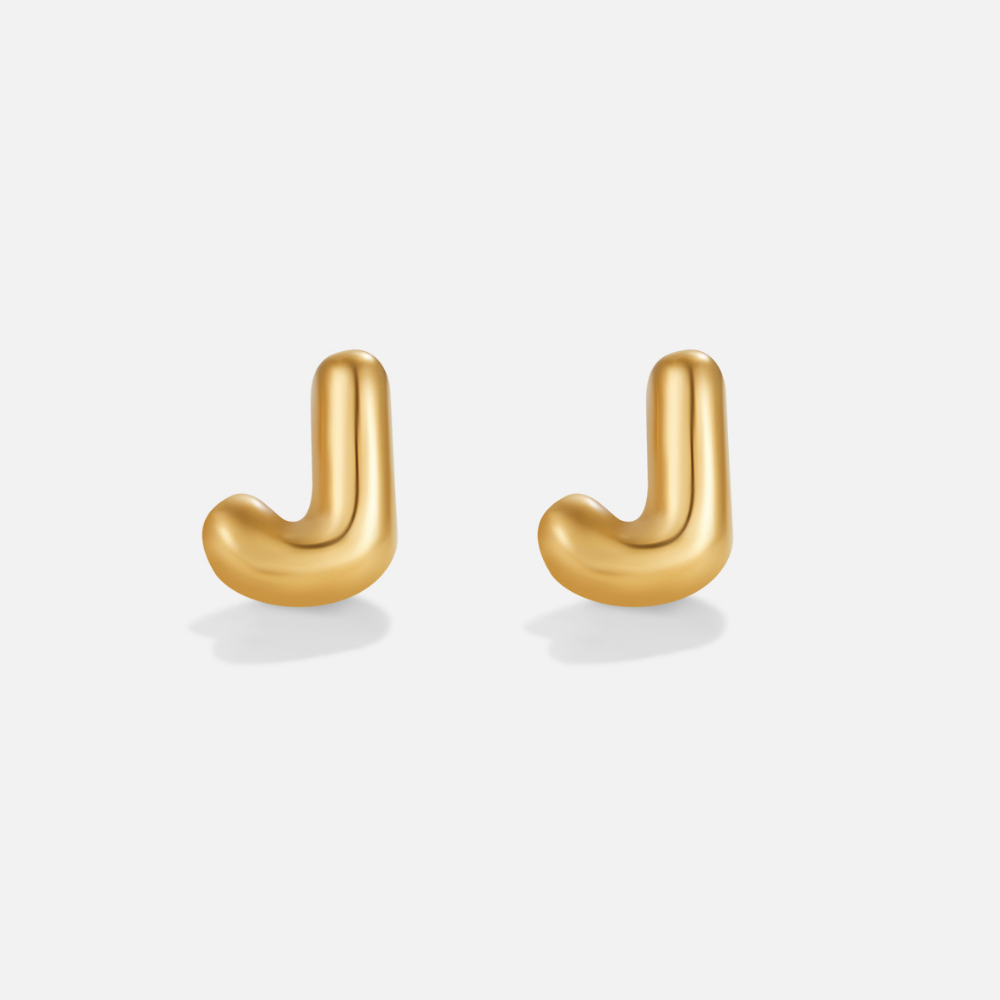 Pendientes dorados bulles