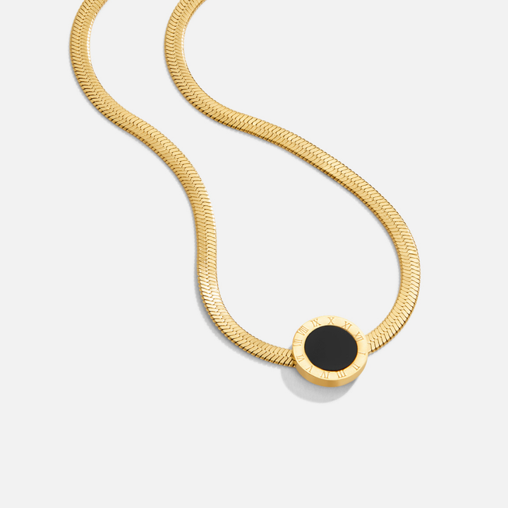 Collar Azalea Black con colgante