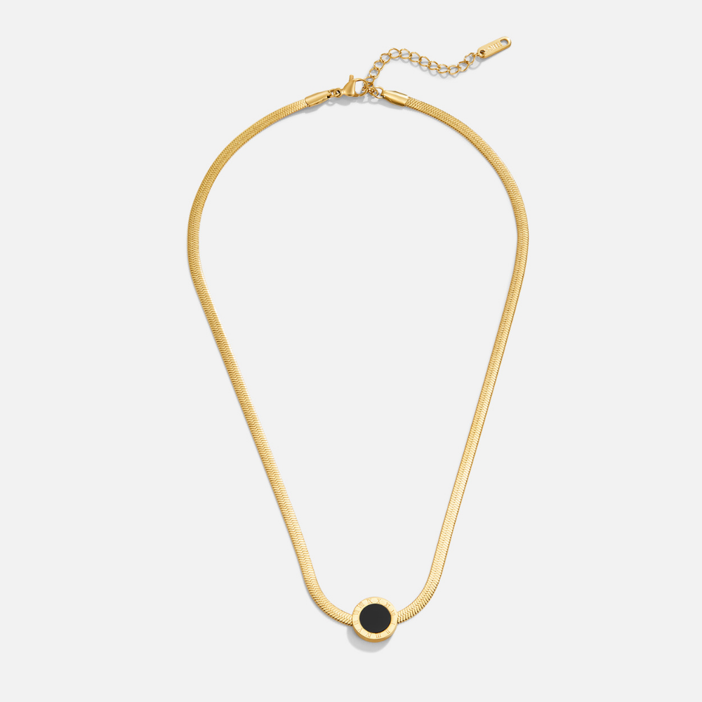 Collar Azalea Black con colgante