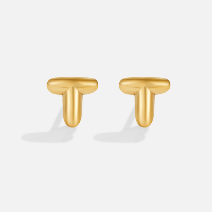Pendientes dorados bulles