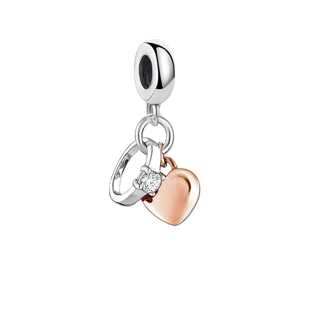 Colgante anillo de boda