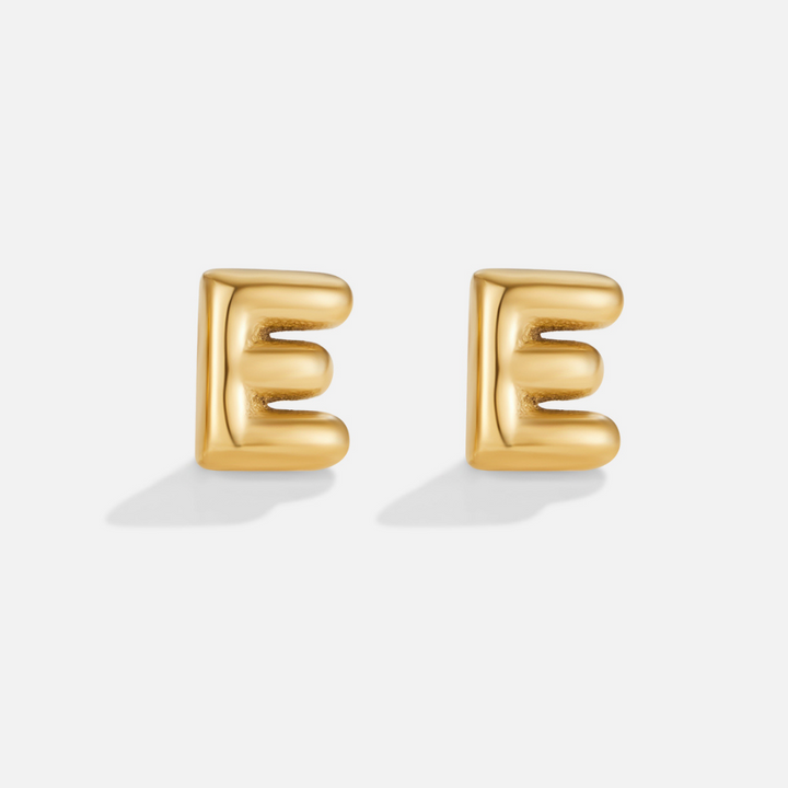 Pendientes dorados bulles