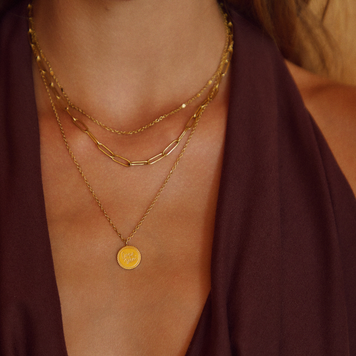Collar multicapa Geya Coin