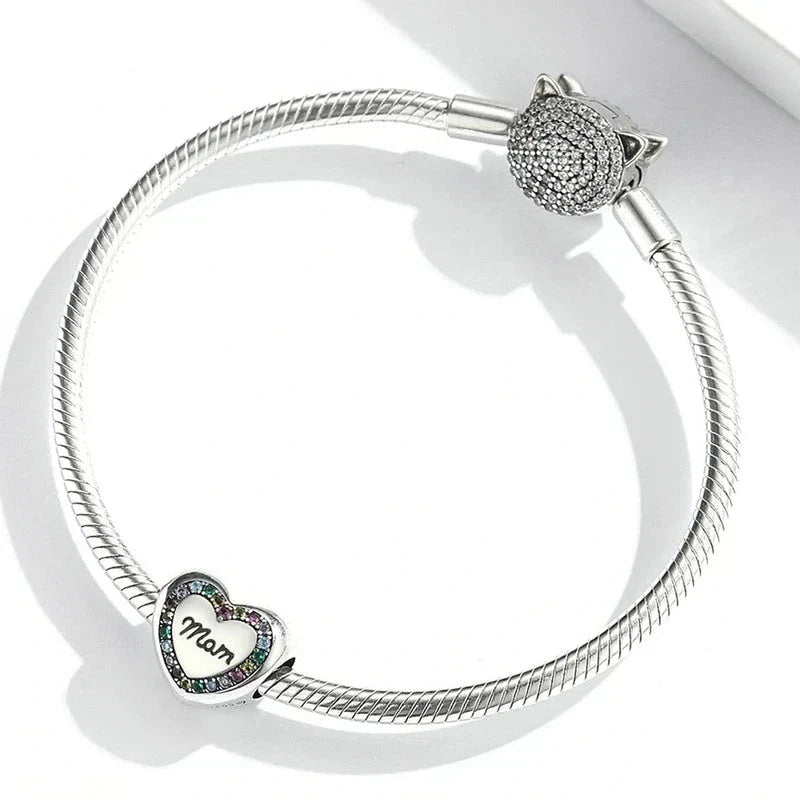 Collar de corazones Te amo, mamá