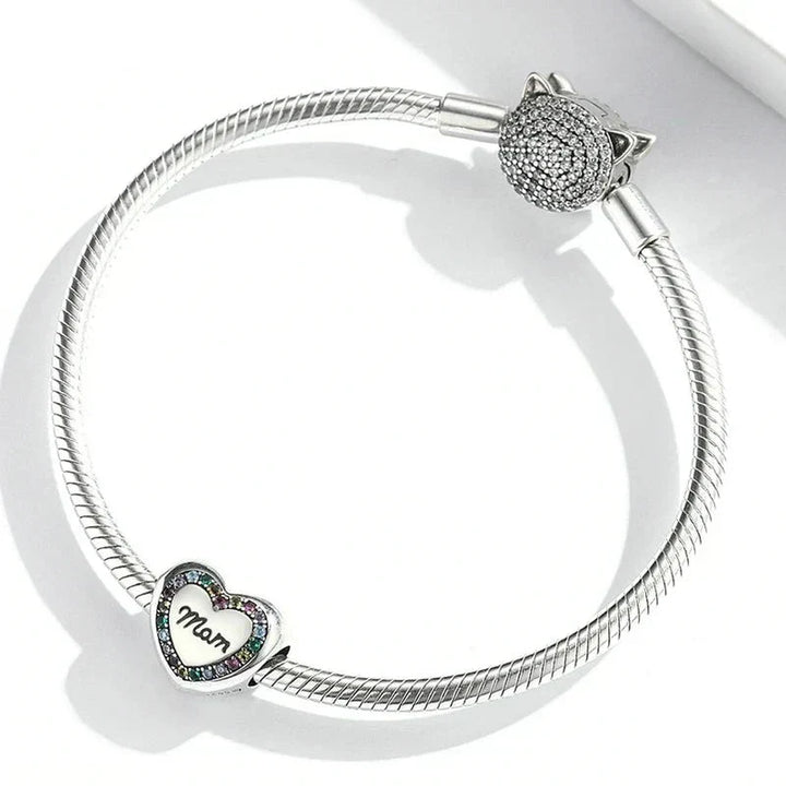 Collar de corazones Te amo, mamá