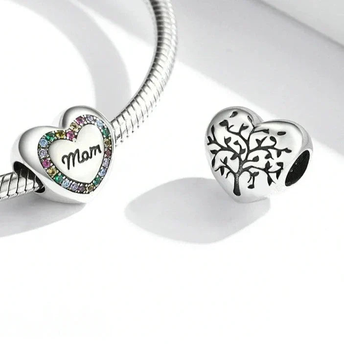 Collar de corazones Te amo, mamá