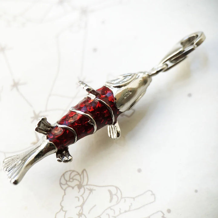Colgante de pez rojo