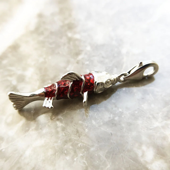 Colgante de pez rojo
