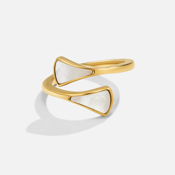 Anillo nácar mate nácar concha
