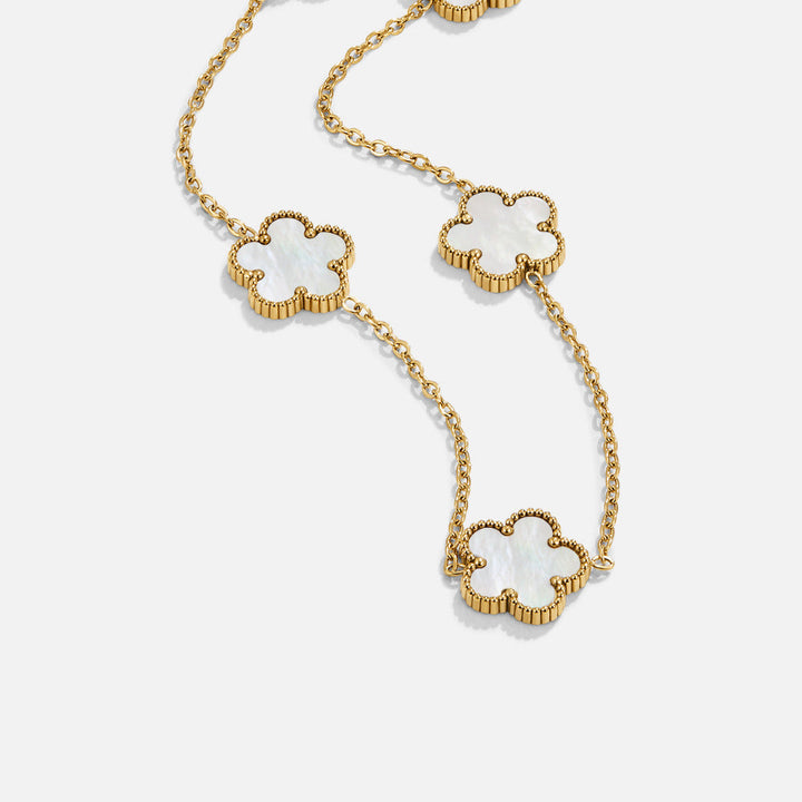 Collar Trébol de nácar