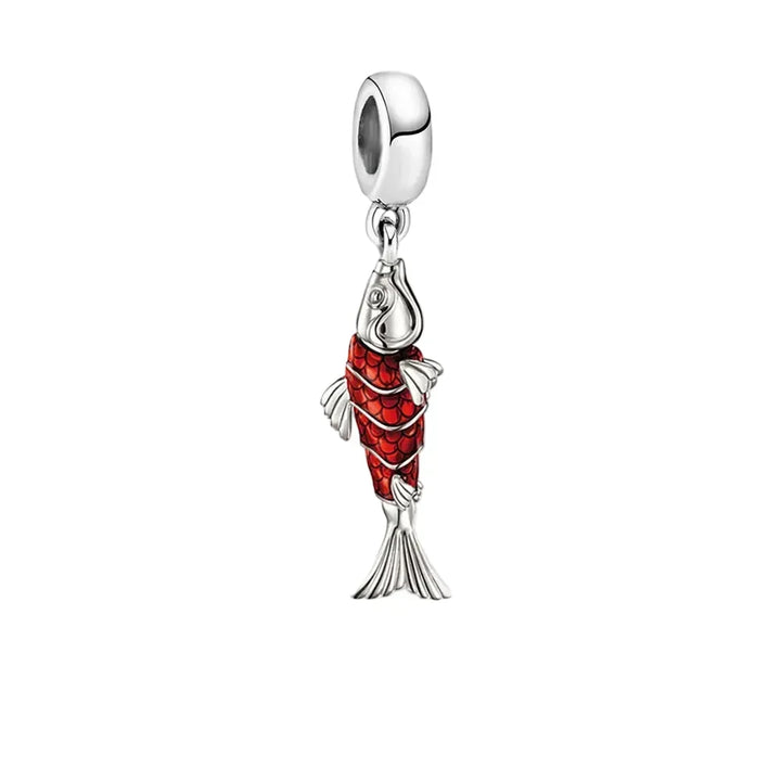 Colgante de pez rojo