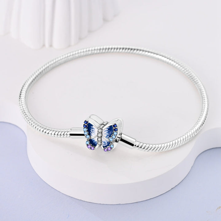 Pulsera Mágica con Mariposa Púrpura