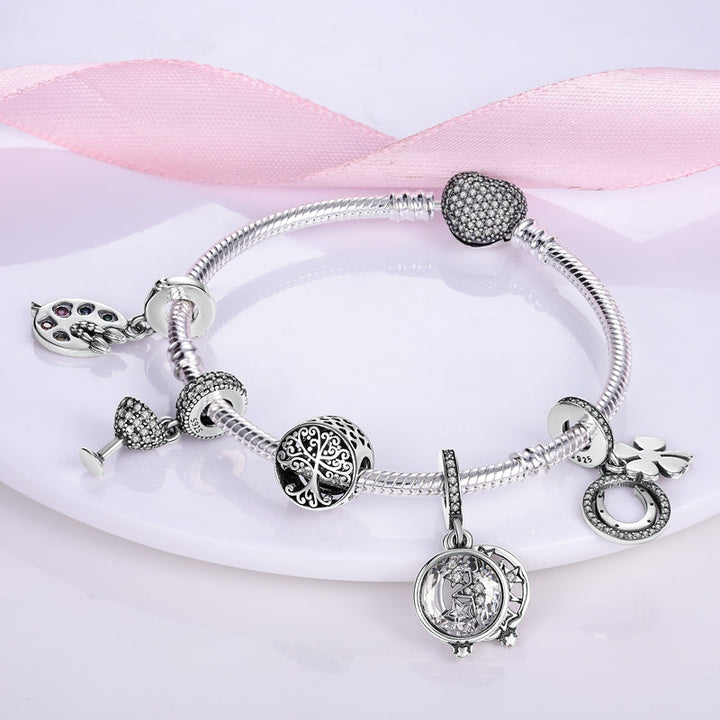 Collar de Cristal con Corazón