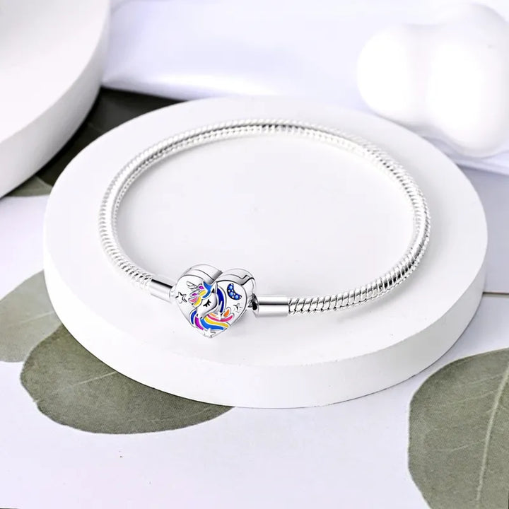 Collar con unicornio mágico