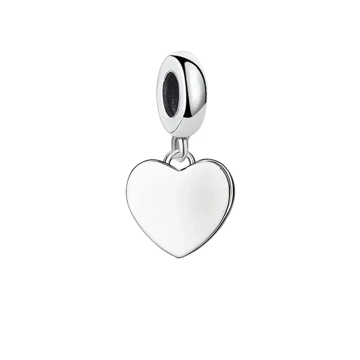Collar de corazones de plata