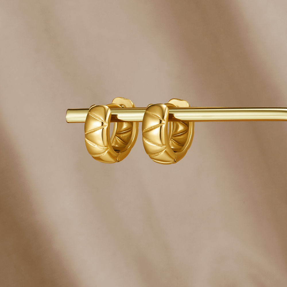 Pendientes de aro gruesos Allison