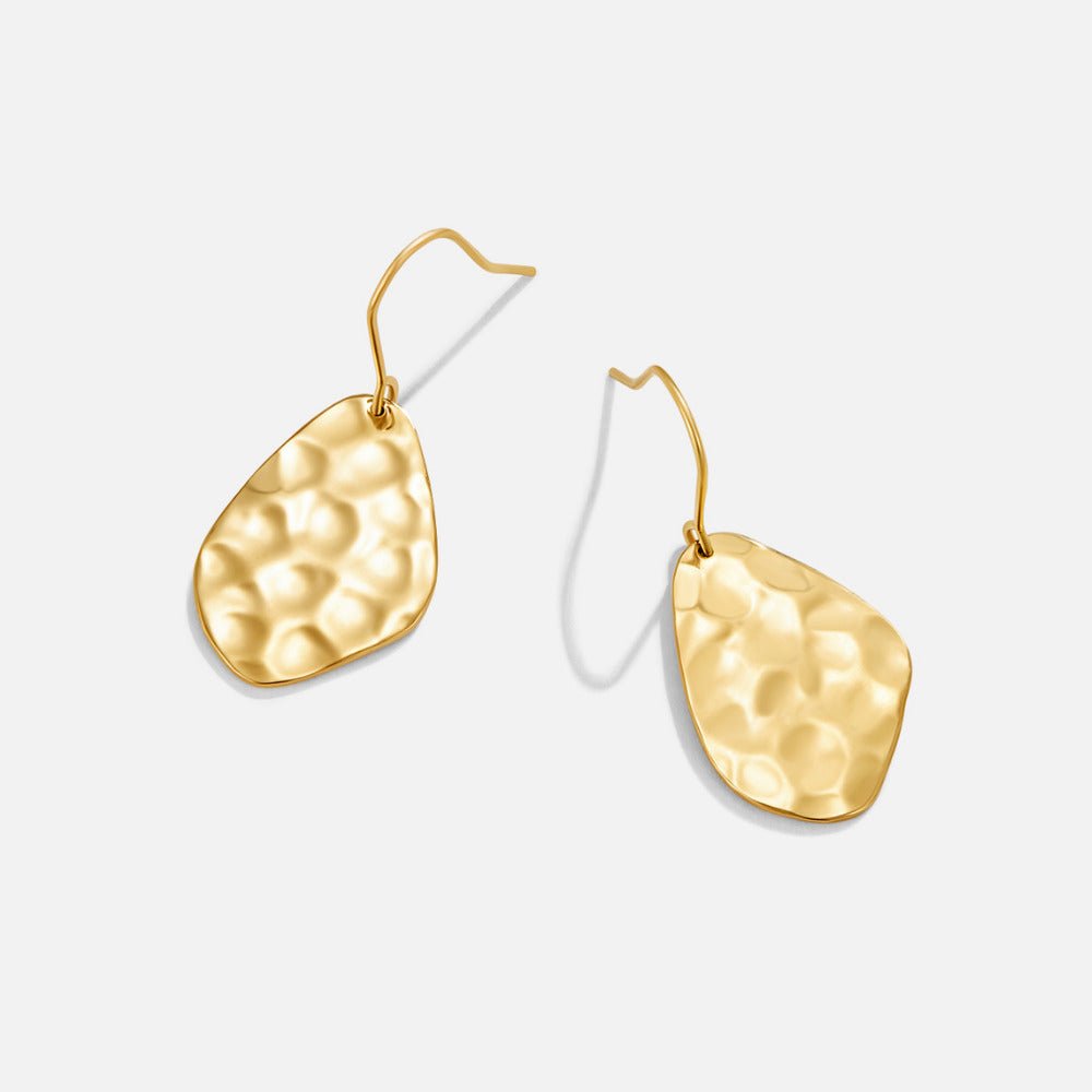 Pendientes dorados Amaya con colgantes
