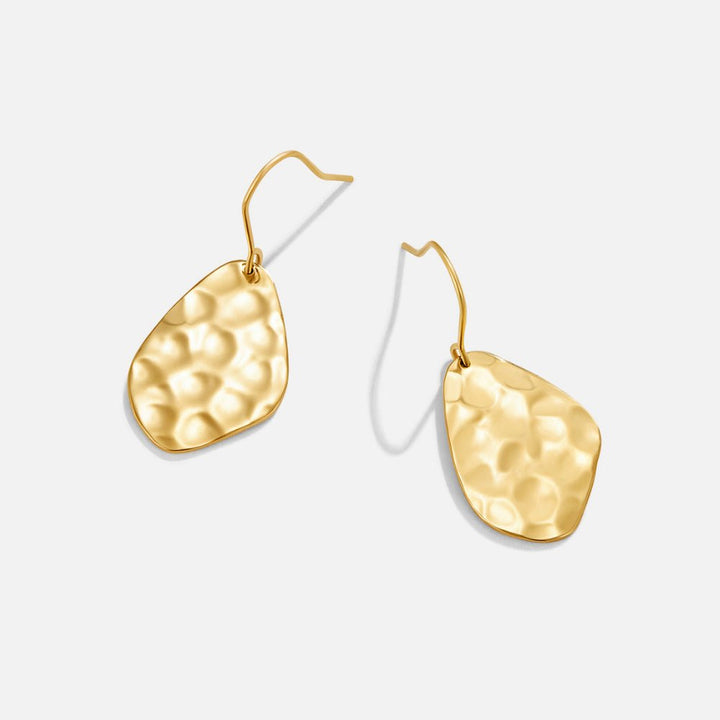 Pendientes dorados Amaya con colgantes