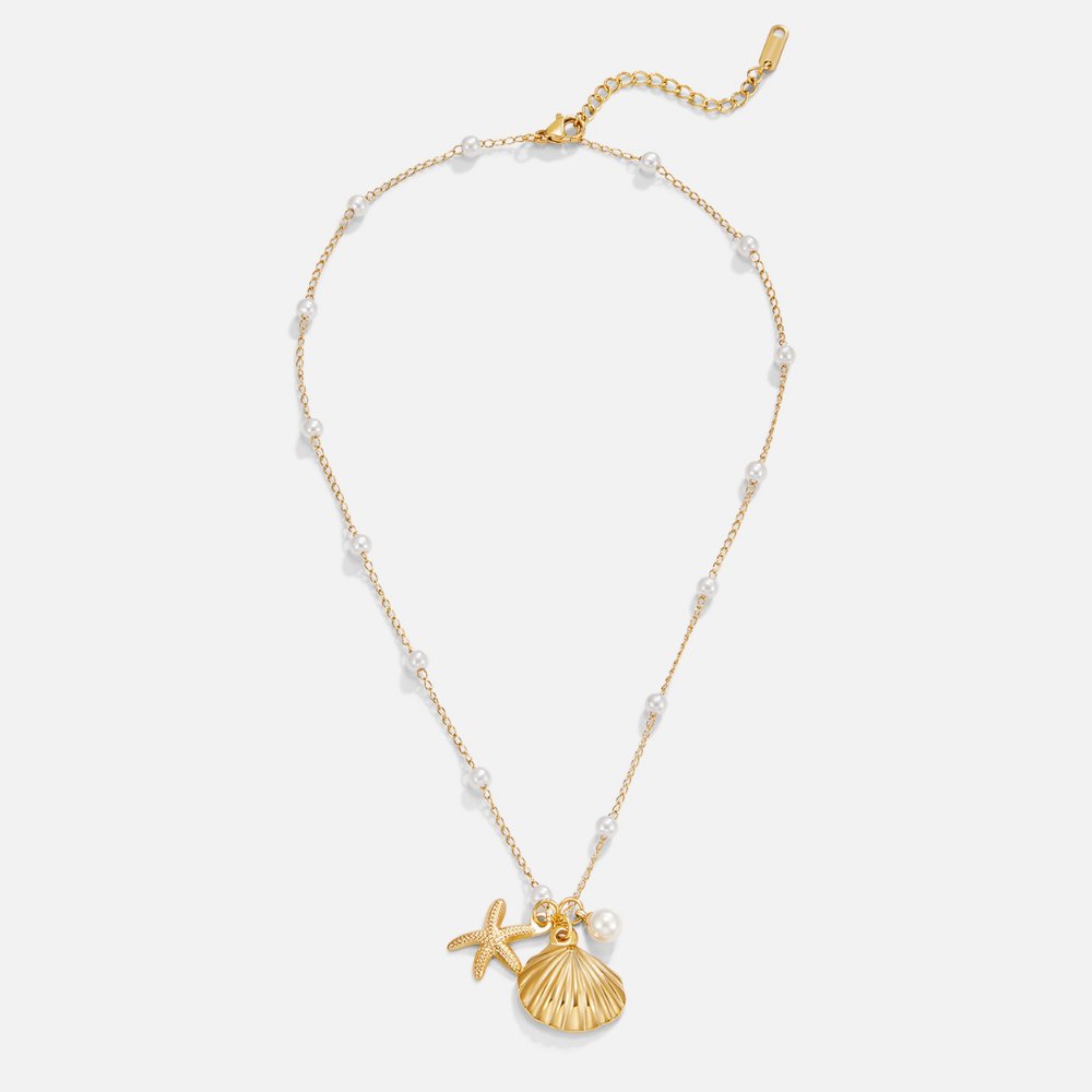 Collar Aria con charm de concha