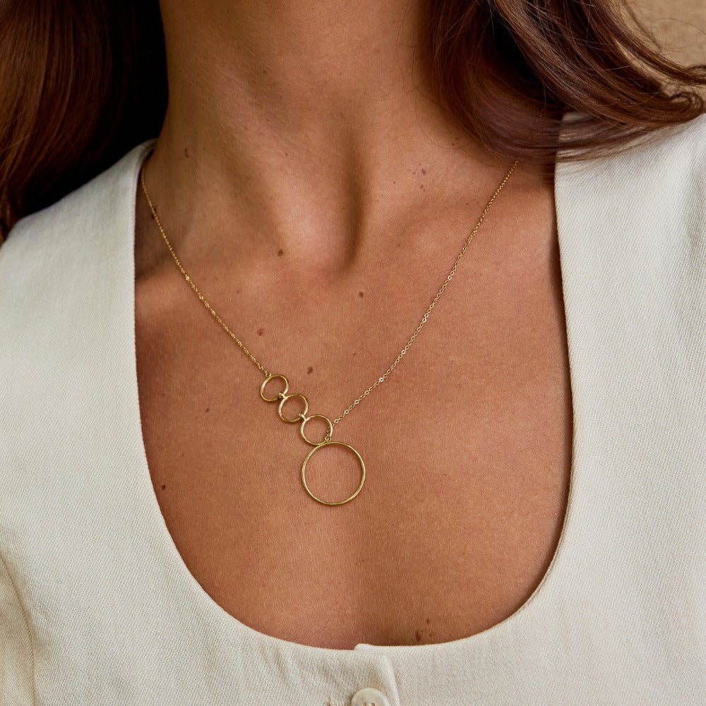 Collar largo Aspen Gold