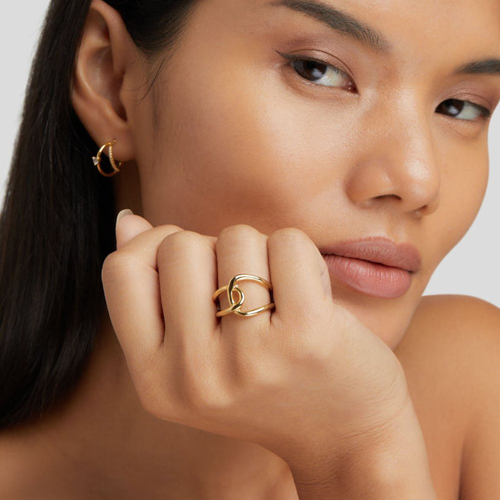 Anillo Astrid dorado