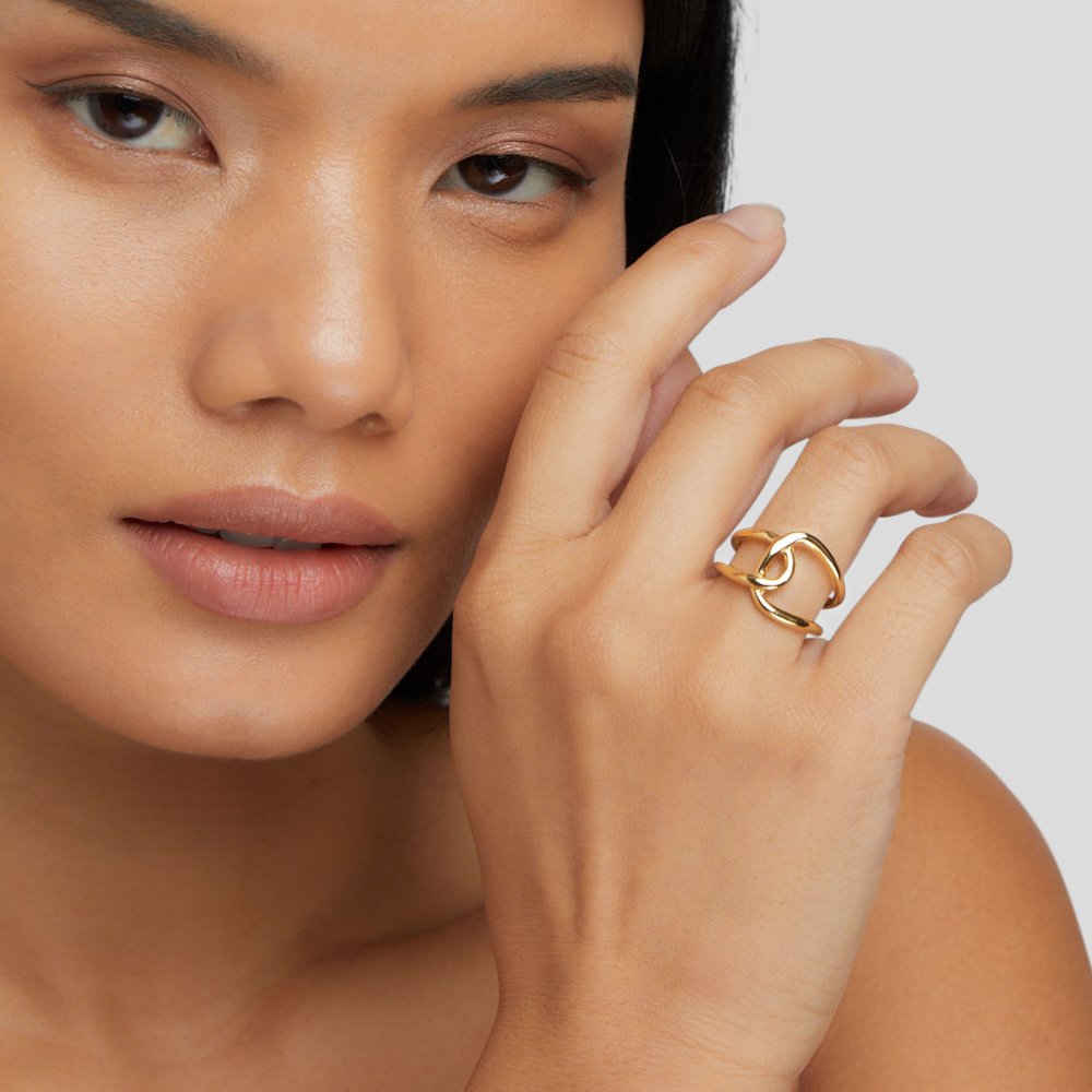 Anillo Astrid dorado