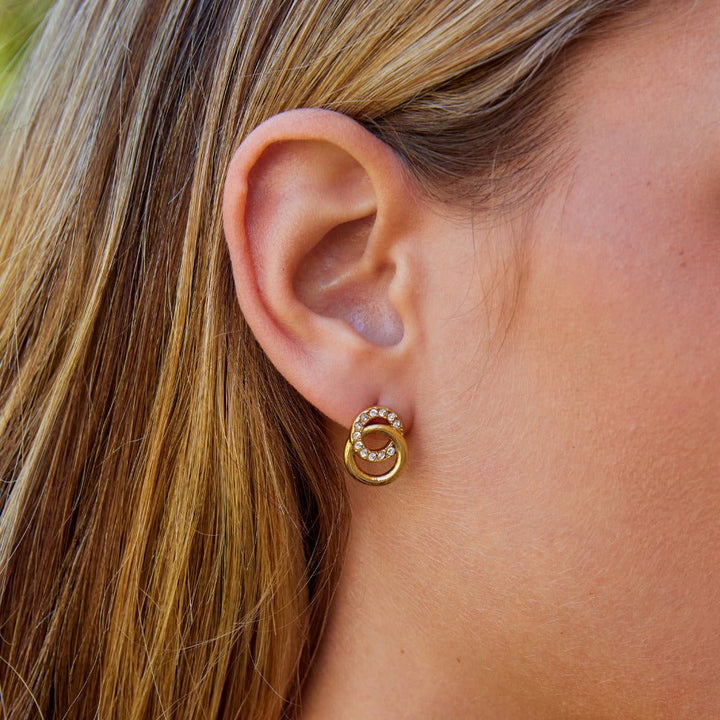 Pendientes entrelazados Aurea