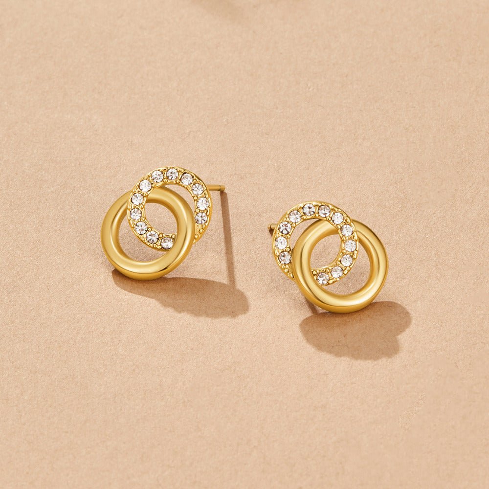 Pendientes entrelazados Aurea
