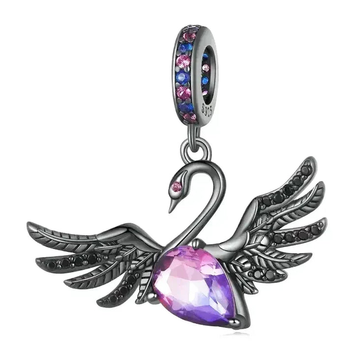Colgante cisne negro