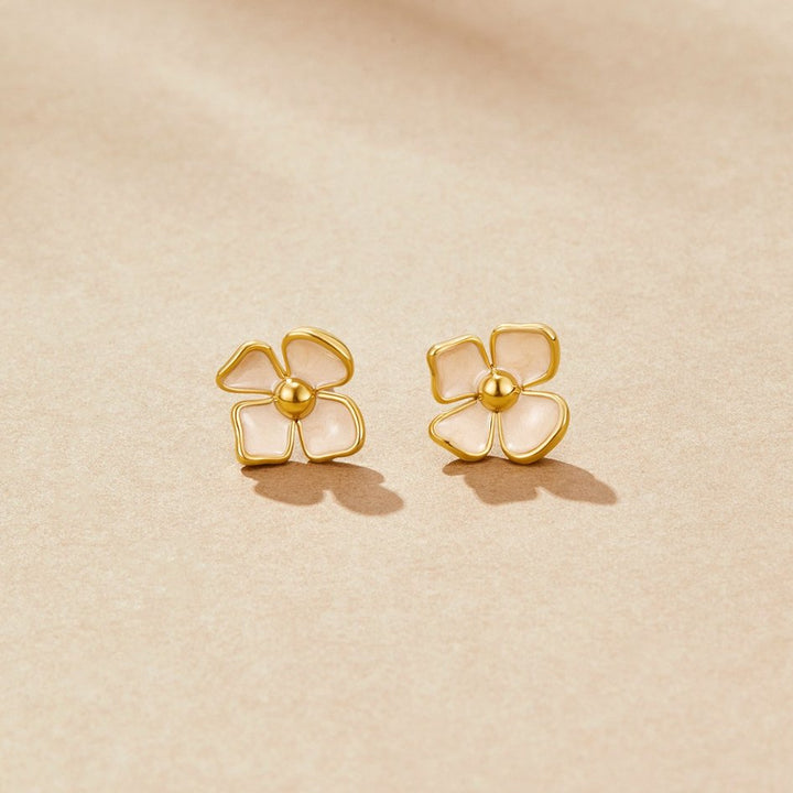 Pendientes florales