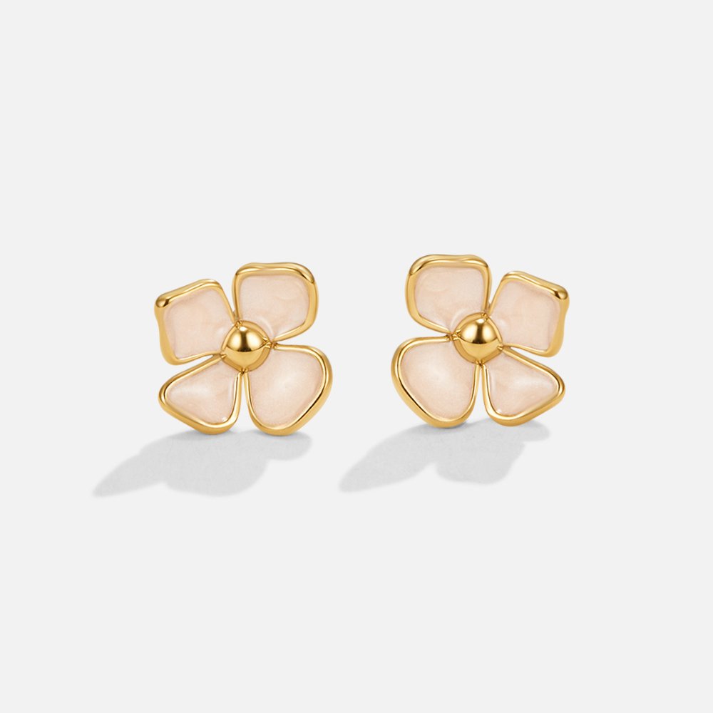 Pendientes florales