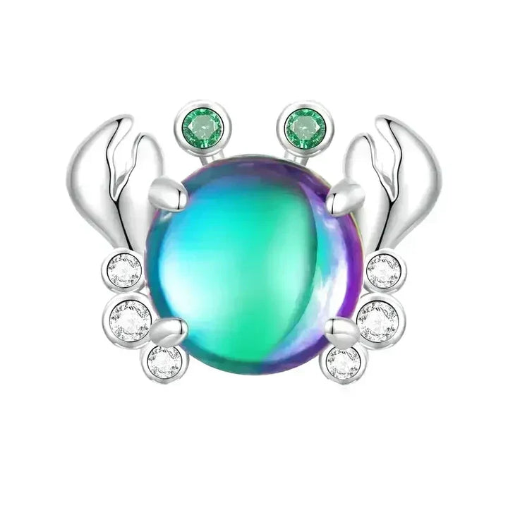 Colgante azul de cangrejo
