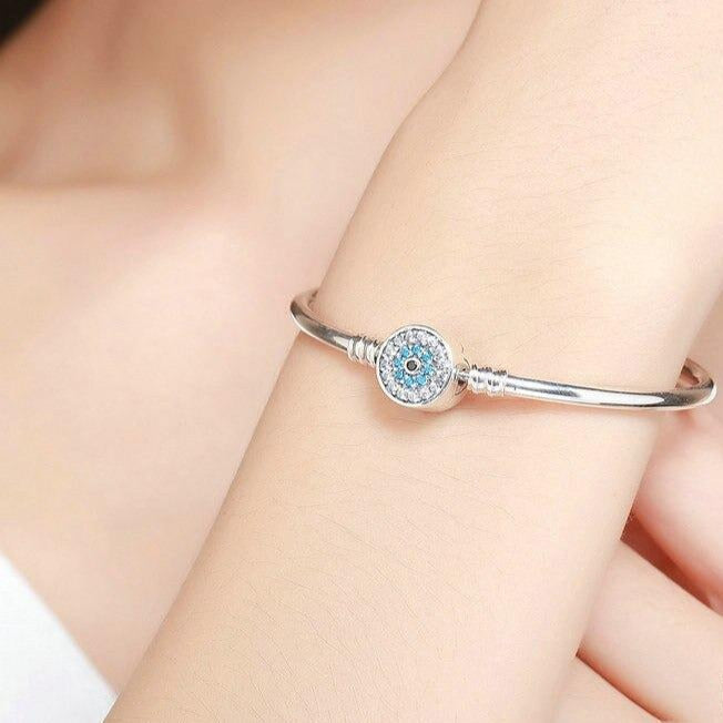 Diadema de Pulsera Azul Encantadora