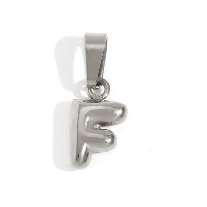 Collar Letra Efecto Globo