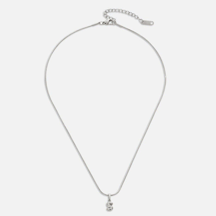 Collar Letra Efecto Globo