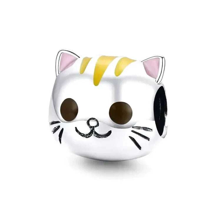 Colgante cabeza de gato
