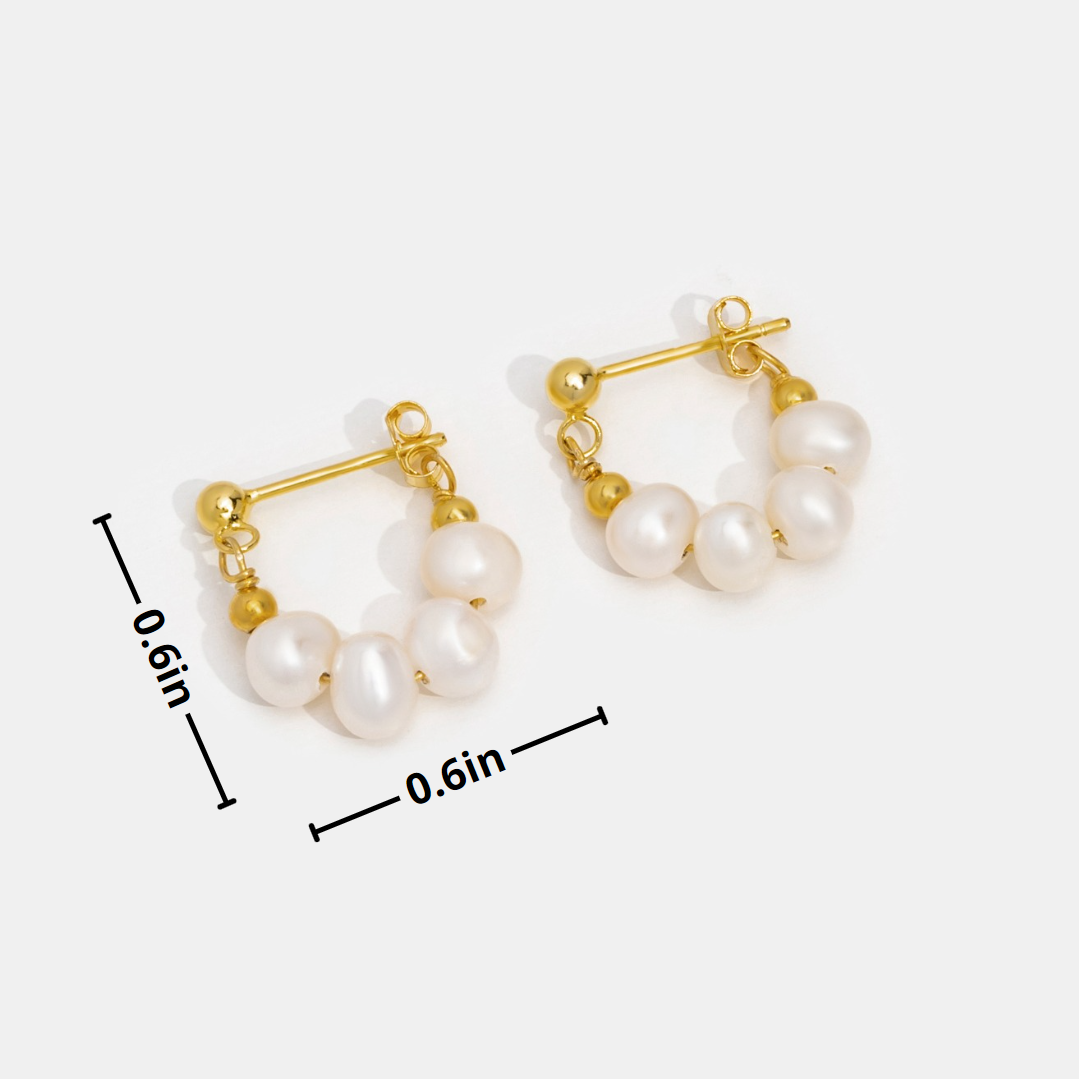Pendientes perlas Celine