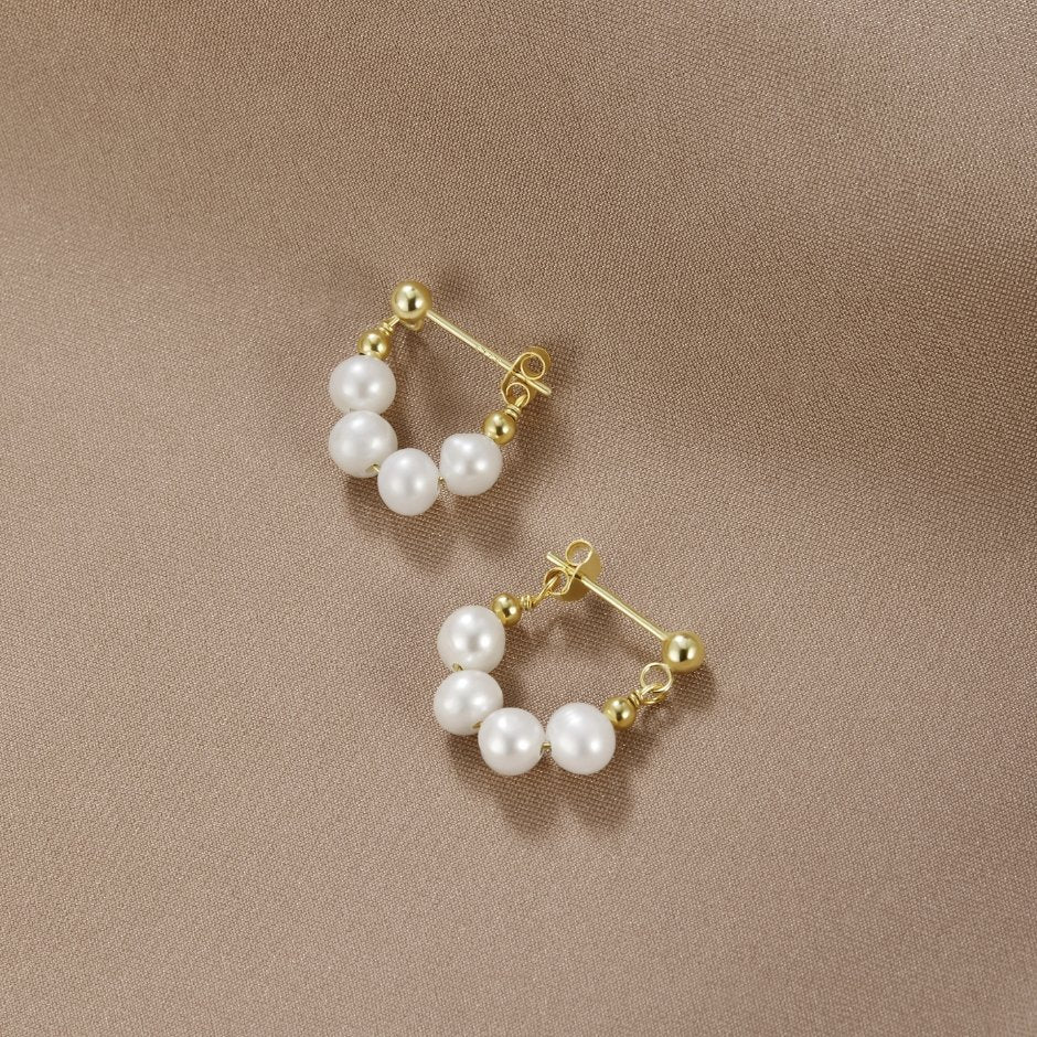 Pendientes perlas Celine