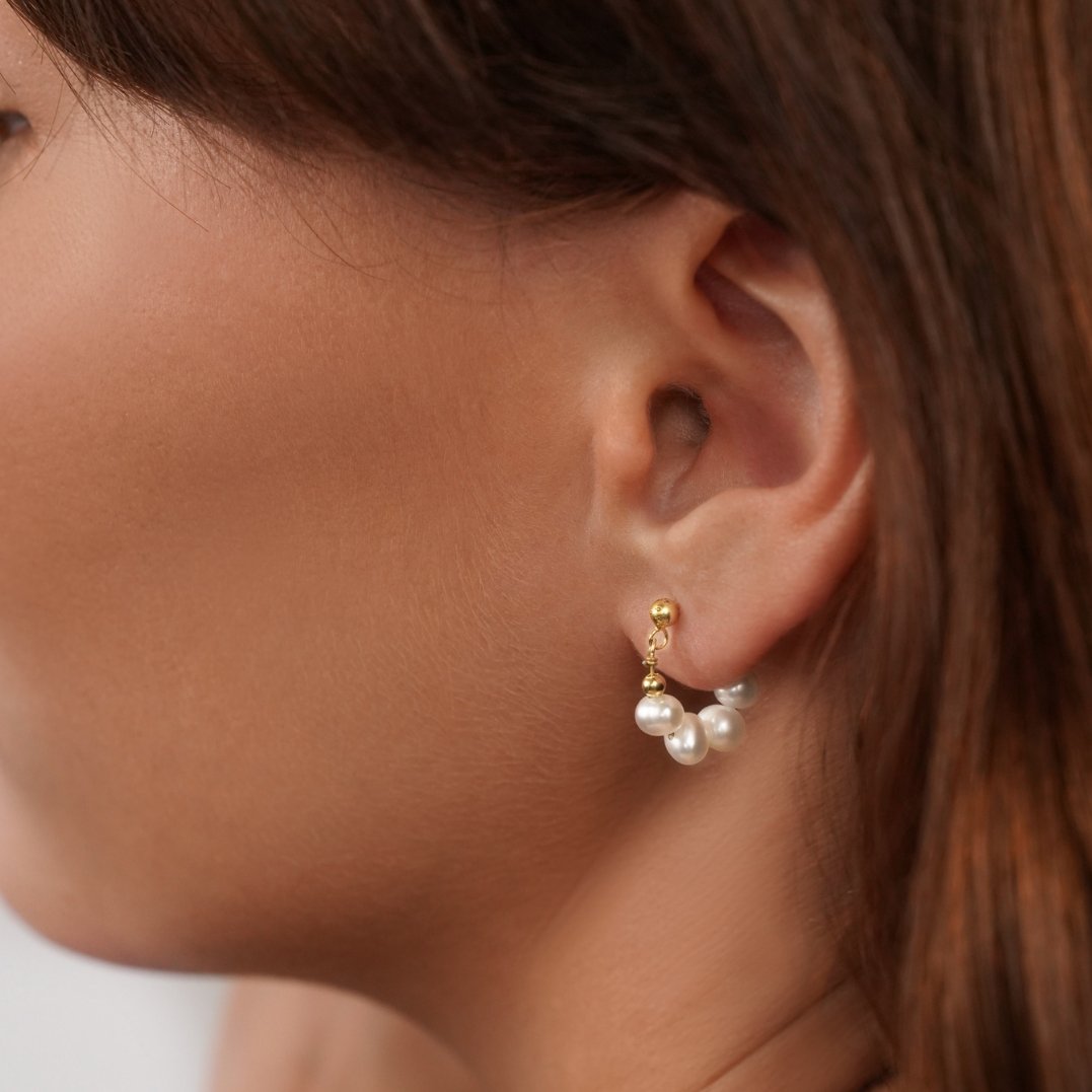 Pendientes perlas Celine