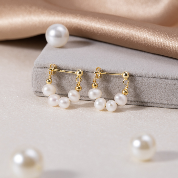 Pendientes perlas Celine