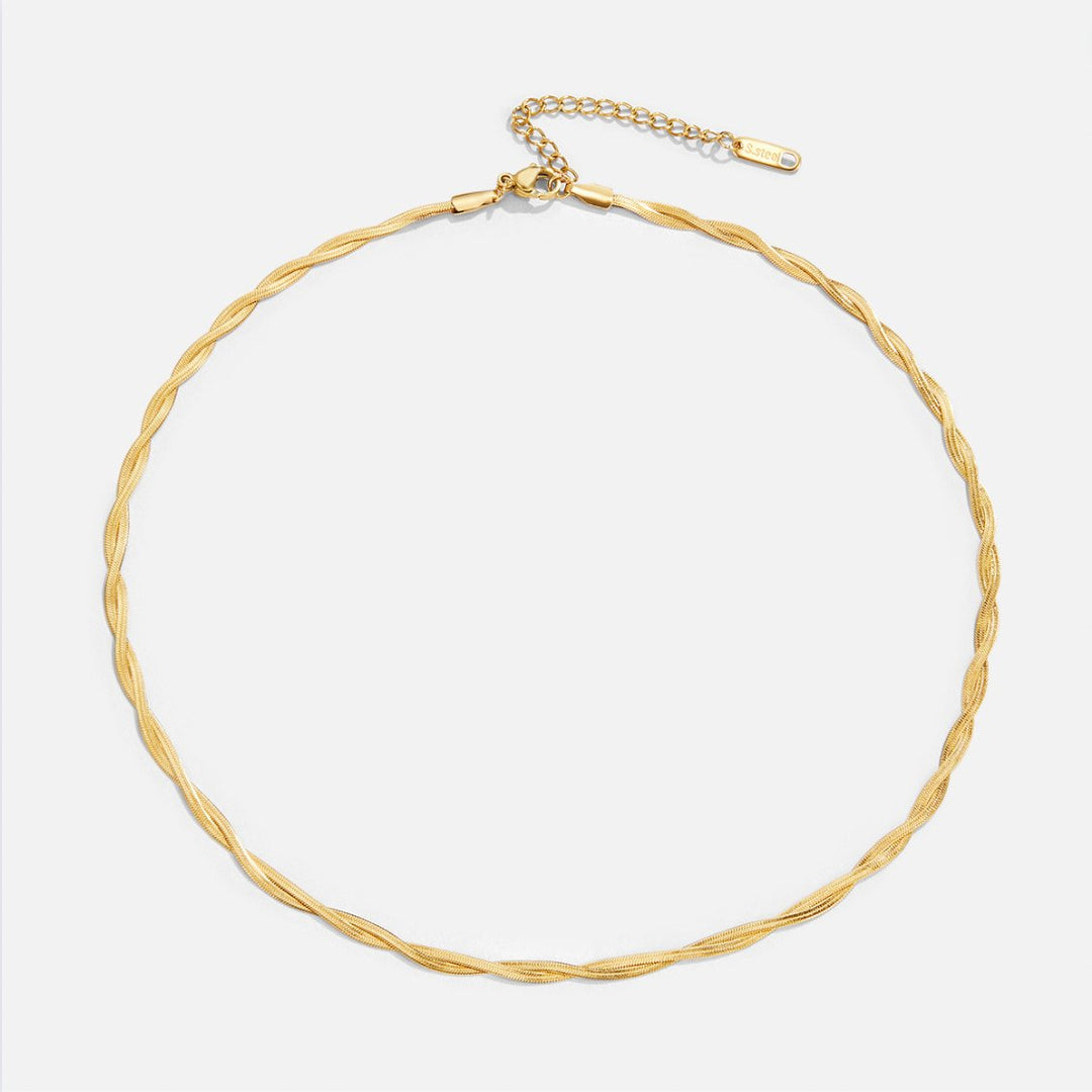 Collar Chiara de cadena de serpiente premium