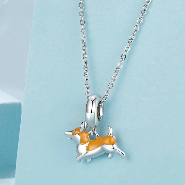 Colgante de corgi