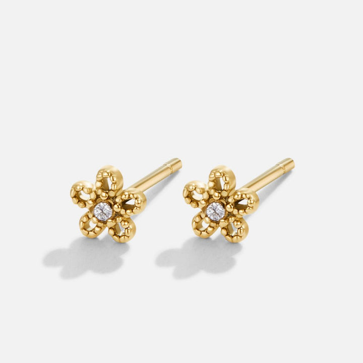 Pendientes marguerites de cristal