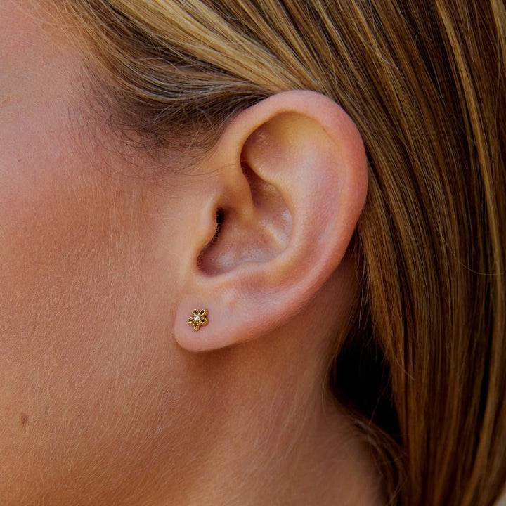 Pendientes marguerites de cristal
