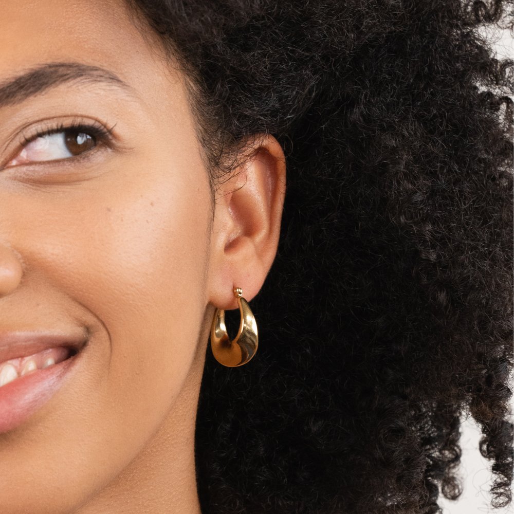 Pendientes de aro Dara
