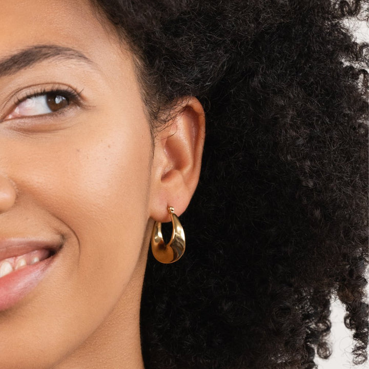 Pendientes de aro Dara