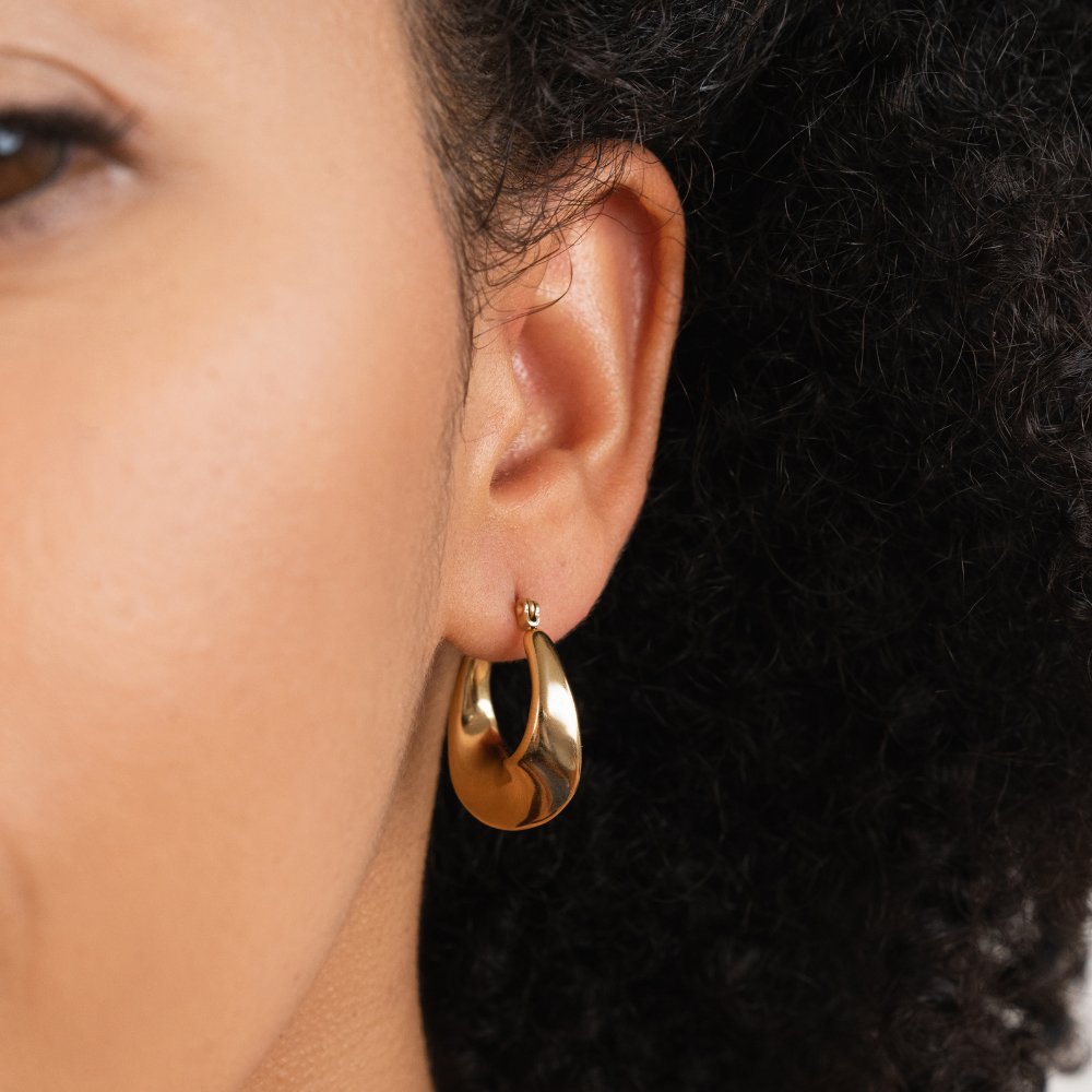 Pendientes de aro Dara