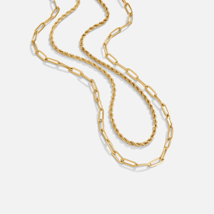Collar multicapa Dara con colgante
