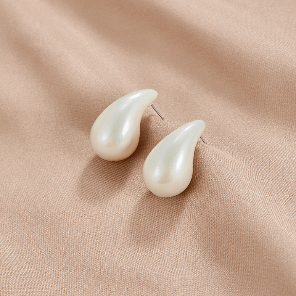 Pendientes Elena gota perlée