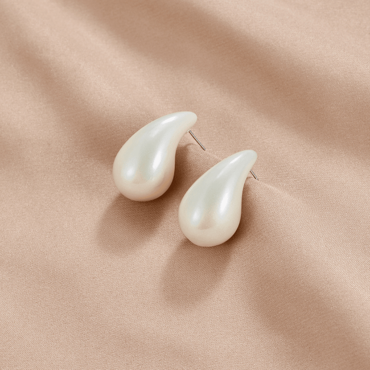 Pendientes Elena gota perlée